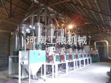 30噸級(jí)臥式面粉機(jī)